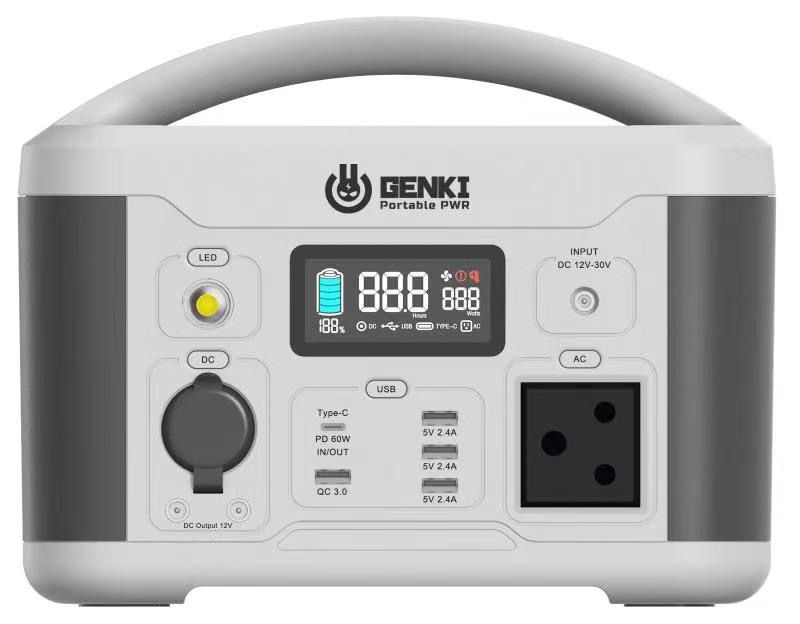 500W, 515Wh Genki Portable Power Station