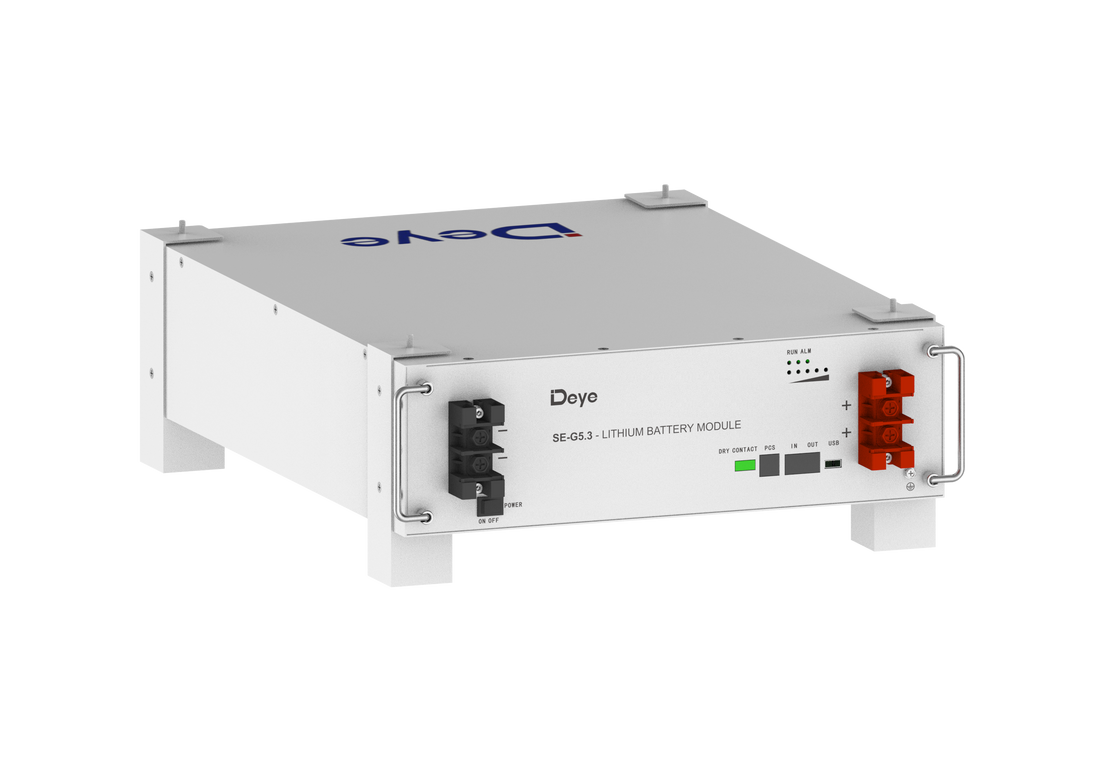 Deye 5.3 kWh Lithium Ion Battery - Low Voltage